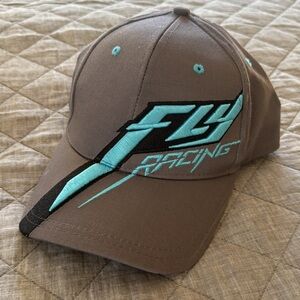 Fly Racing Gray and Black Men's Hat